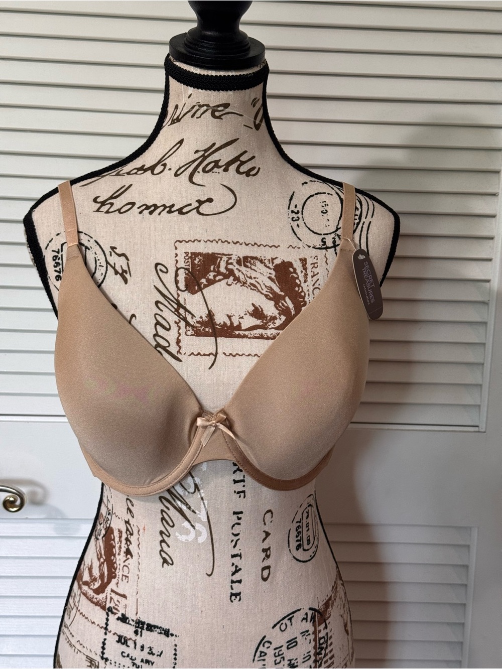 Secret Treasures Smooth T-Shirt Bra in Nude